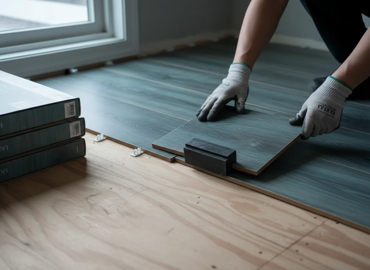 Luxury Vinyl Plank Installation company in Stephen, MN